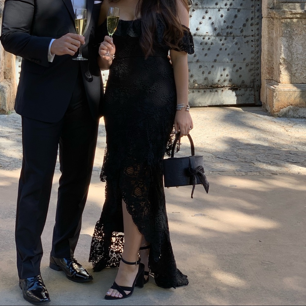 Lovers+friends rose water gown size XS worn only once